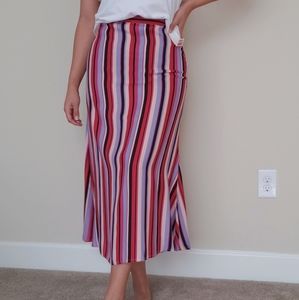 NWT Reformation bea midi skirt in luisa print sz 6